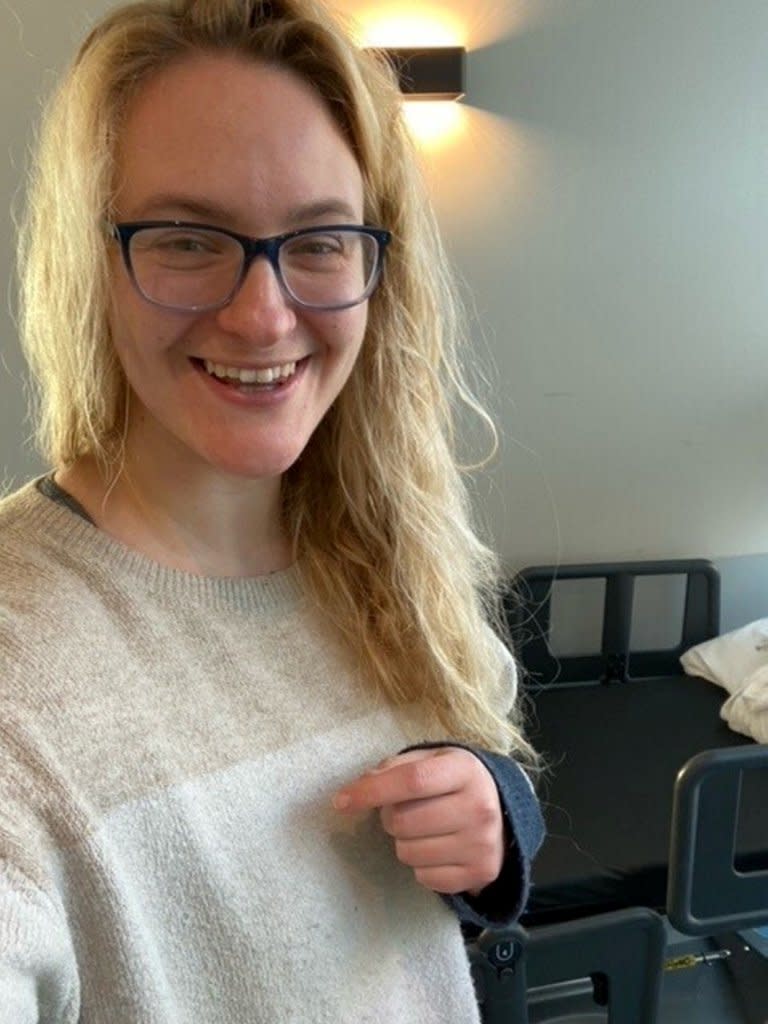UK medical writer Alex Webster, who doesn’t think she wants to have children, has donated 88 eggs to help four couples create families. TFP Oxford Fertility / SWNS