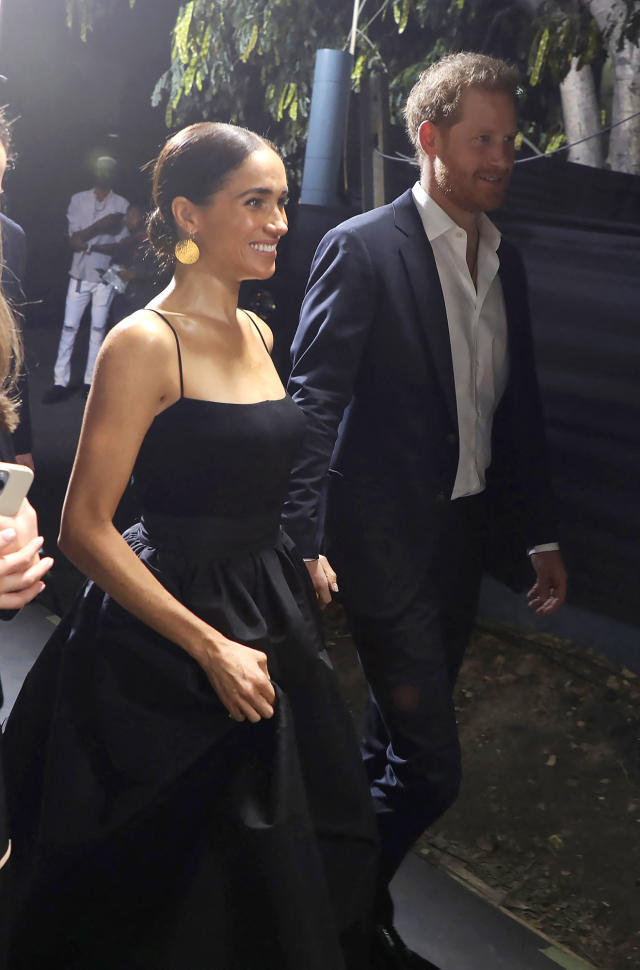 Prince Harry and Meghan Markle Dress to Impress for 'Bob Marley: One Love' Premiere Date Night