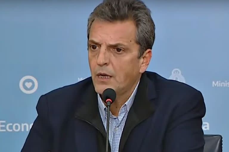 Sergio Massa anunció que a partir de las 17.30 se levanta el paro