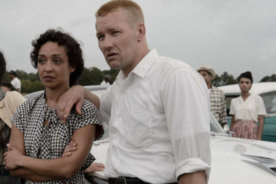 In character: Ruth Negga and Joel Edgerton in Loving (AP)