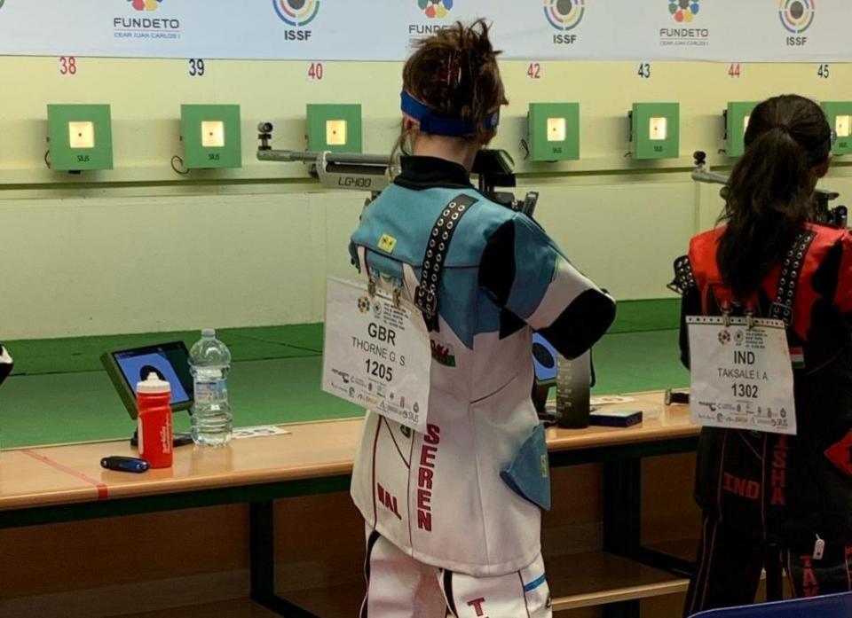 Western Telegraph: Shooting star Seren at the ISSF World Cup, Granada.