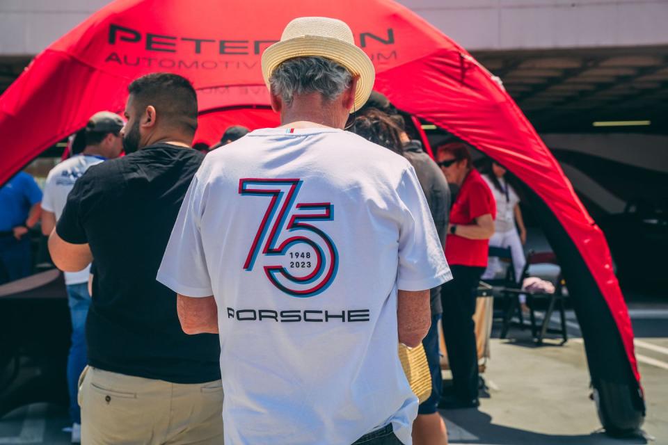 porsche boxsters at the petersen