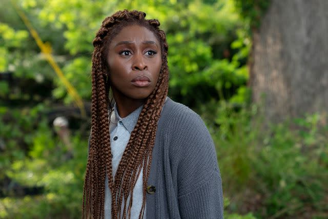 <p>Bob Mahoney/HBO</p> Cynthia Erivo in 'The Outsider'.