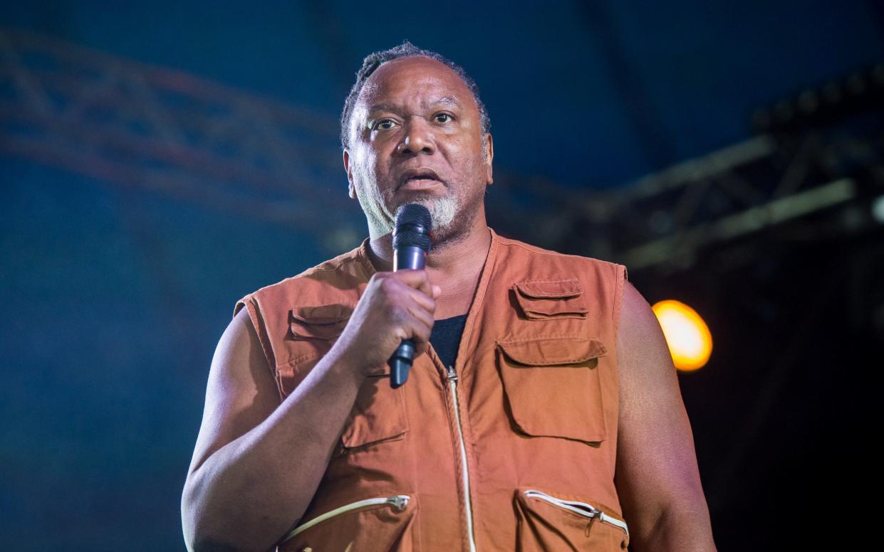 Reginald D Hunter was slated to perform in a mixed-bill comedy show in October