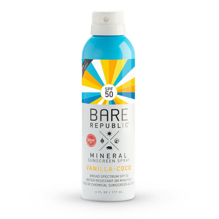 Bare Republic Mineral Spray Vanilla Coconut SPF 50