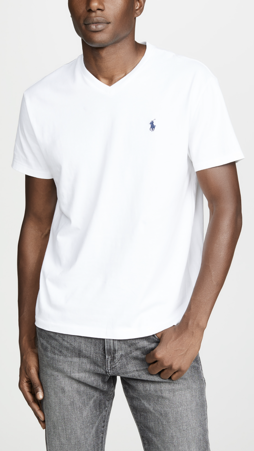 Polo Ralph Lauren V Neck Classic Fit Tee Shirt (Photo via East Dane)