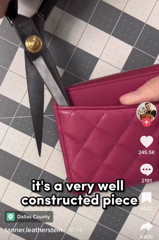 Is It Worth It?: This TikToker Is Going Viral For Slicing Open Designer  Goods To Show How Much They're Really Worth, And It's Eye-Opening