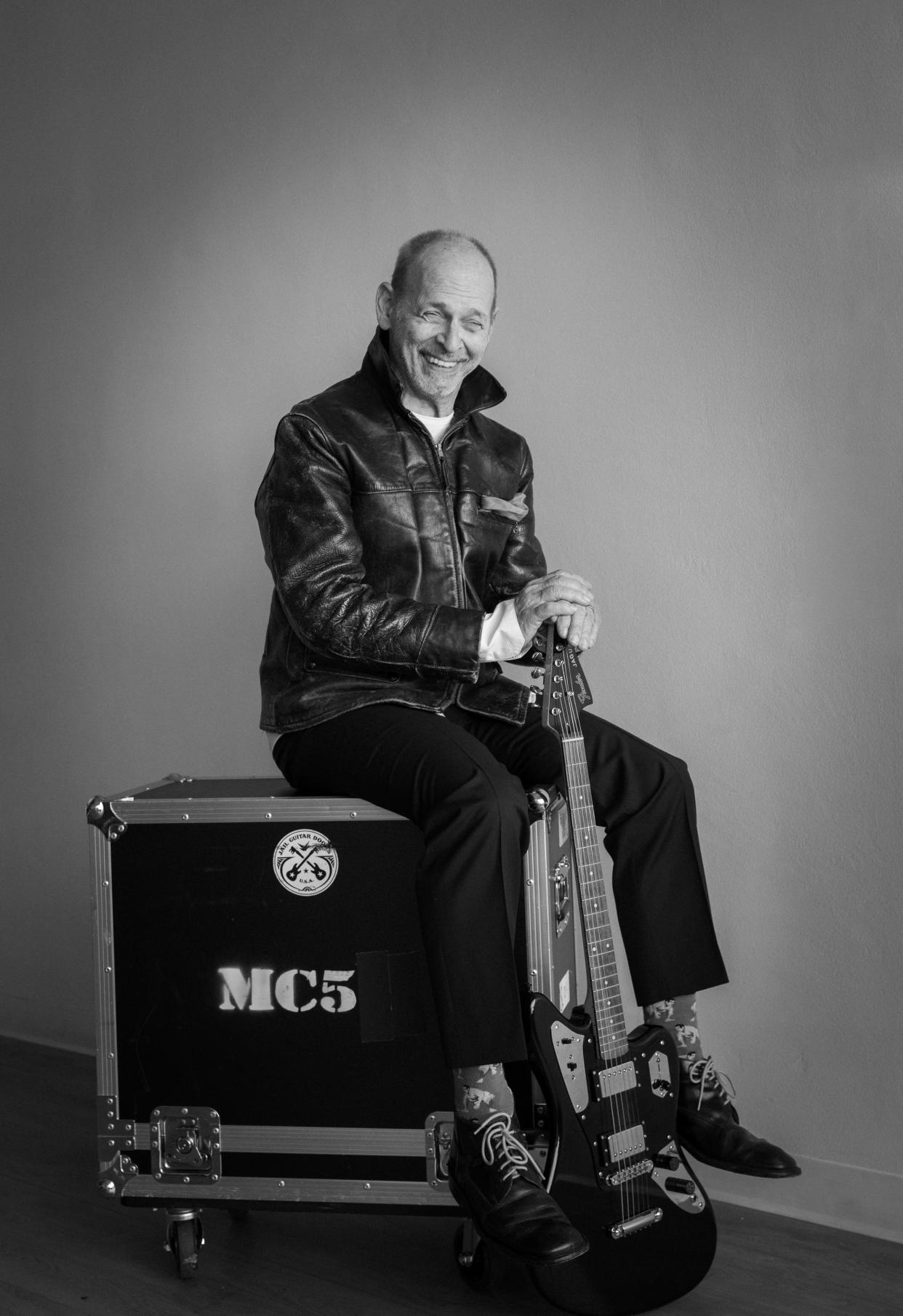 MC5 guitarist Wayne Kramer, photographed in 2022.