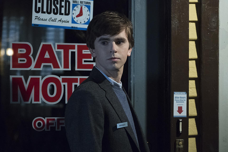 Freddie Highmore and Showrunner Kerry Ehrin, ‘Bates Motel’