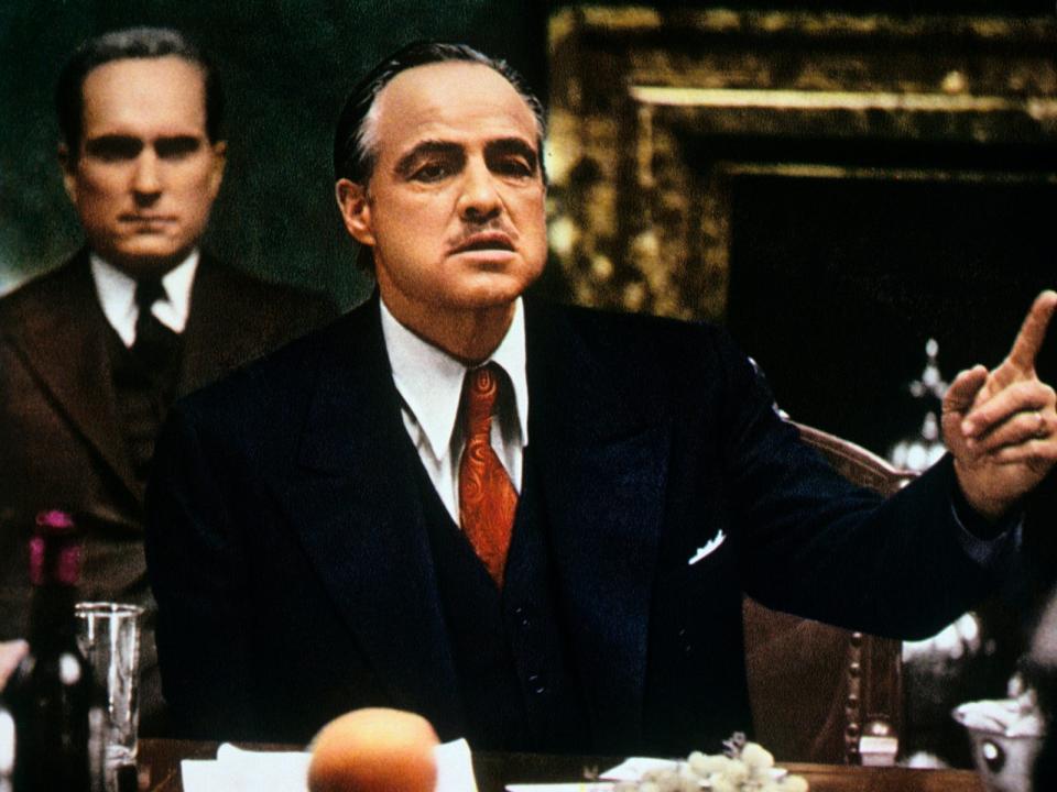 marlon brando in the godfather