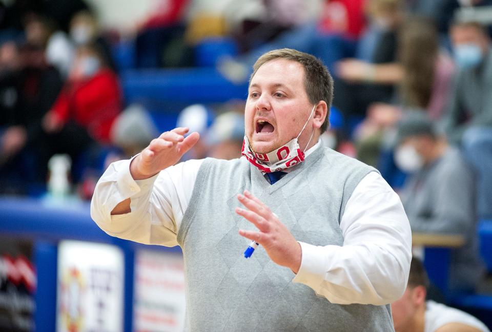 Crestline's Tyler Sanders is in his third year at the helm of the Bulldogs program.