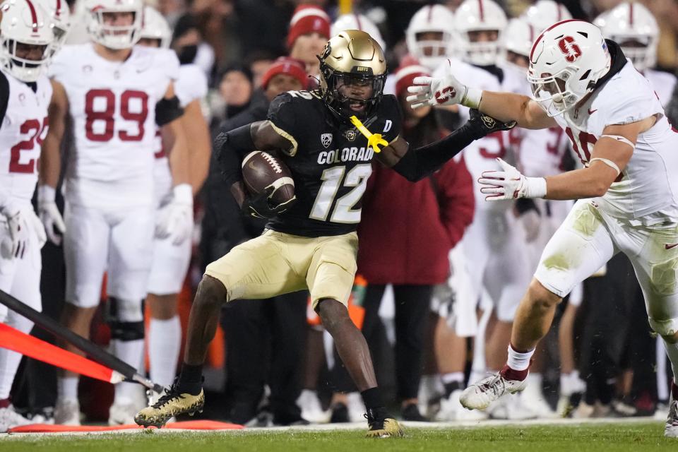 Colorado two-way star Travis Hunter was named the winner of the 2023 Paul Hornung Award, given annually to the most versatile player in major college football.