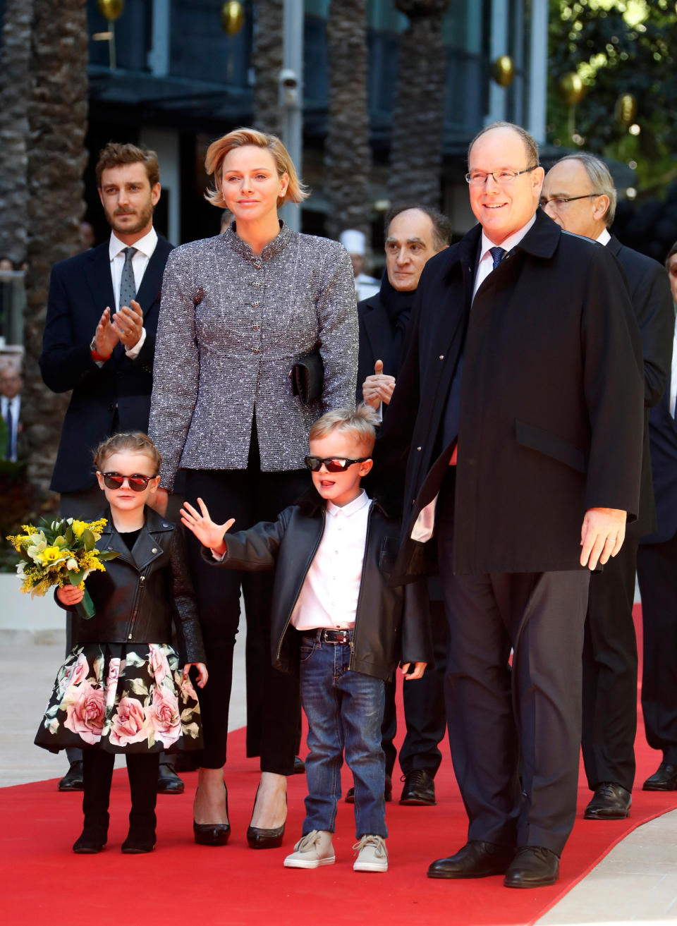 <p>La cuñada de Carolina, Charlène, también fue madre con más de 35. Concretamente, la princesa de Mónaco tenía 36 años cuando dio a luz a los gemelos Jacques y Gabriella. (Foto: Eric Gaillard / Reuters). </p>