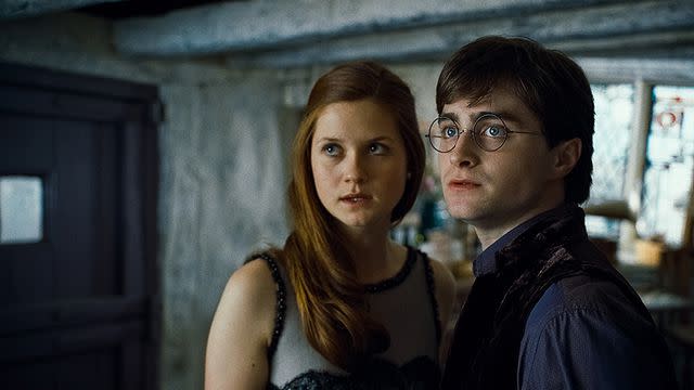 Photo courtesy of Warner Bros. Pictures (L-R) Bonnie Wright and Daniel Radcliffe in 'Harry Potter and the Deathly Hollows Part 1'