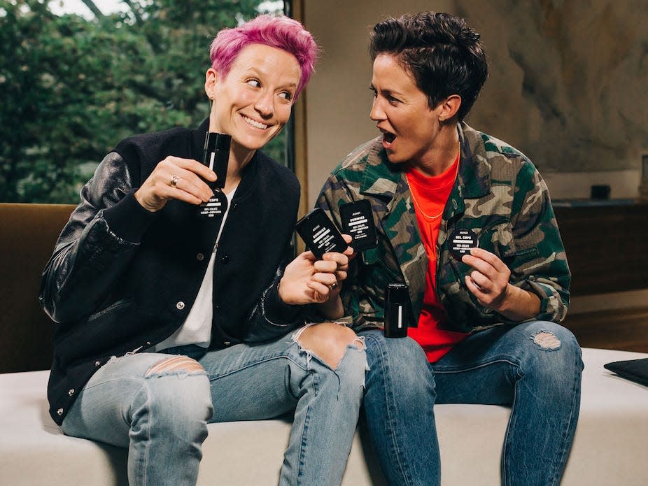 megan rapinoe rachael rapinoe