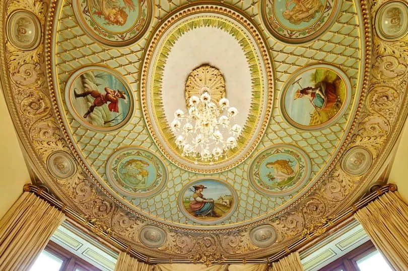 The ceiling of the Seasons room -Credit:Palé Hall