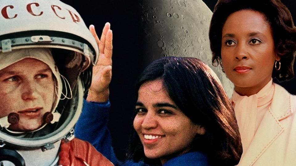 Valentina Tereshkova, Kalpana Chawla y Annie Jean Easley