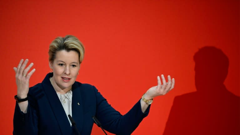 Berlin's former mayor Franziska Giffey became the latest target in a rash of recent attacks on German politicians (Tobias Schwarz)