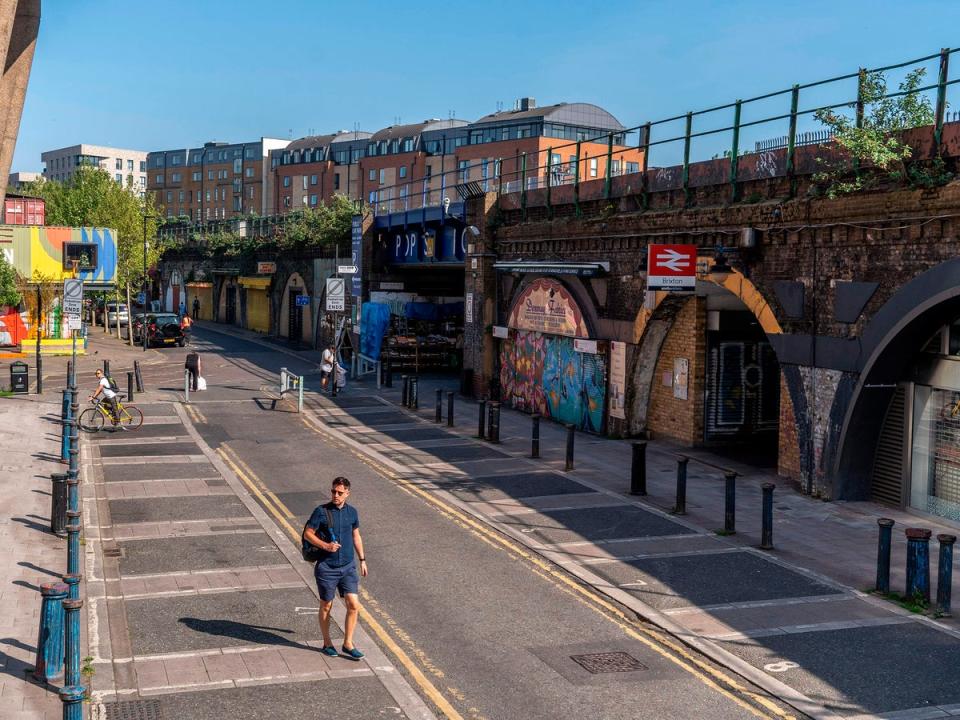 Police found a man in his 30s assaulted on Brixton Road Station on Saturday (AFP/Getty)