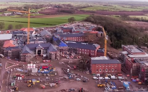 The Defence National Rehabilitation Centre under construction