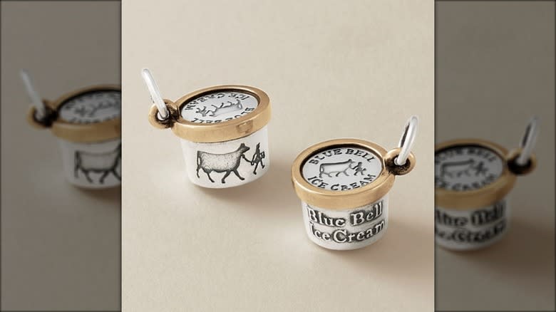 Two Blue Bell charms