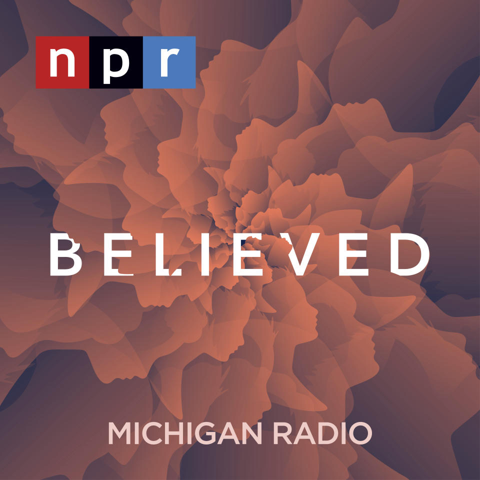 This image released by NPR shows cover art for "Believed." The podcast, named one of the top podcasts of the year by the Associated Press, reveals how Olympic gymnast doctor Larry Nassar was able to get away with sexual assault for more than 20 years. (NPR via AP)