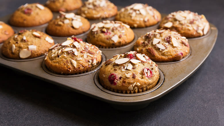 Spiced Cranberry Muffins