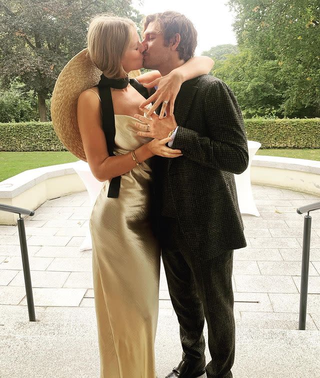 <p>The model and Magic Mike actor tied the knot in the model's native city of Hamburg, Germany. Garrn looked gorgeous in a gold slip dress which she accessorised with a black tie scarf and oversized straw hat.</p><p><a href="https://www.instagram.com/p/CF7k-Dhj8yb/" rel="nofollow noopener" target="_blank" data-ylk="slk:See the original post on Instagram;elm:context_link;itc:0;sec:content-canvas" class="link ">See the original post on Instagram</a></p>