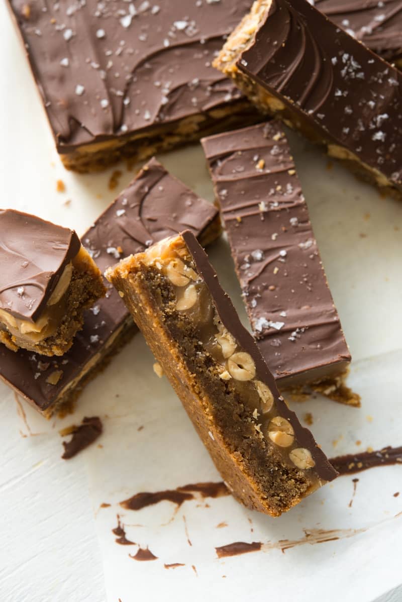 Snickers Bar Cookies