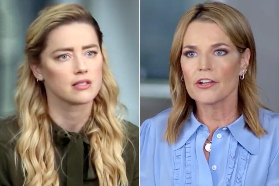 Savannah Guthrie's exclusive interview with Amber Heard