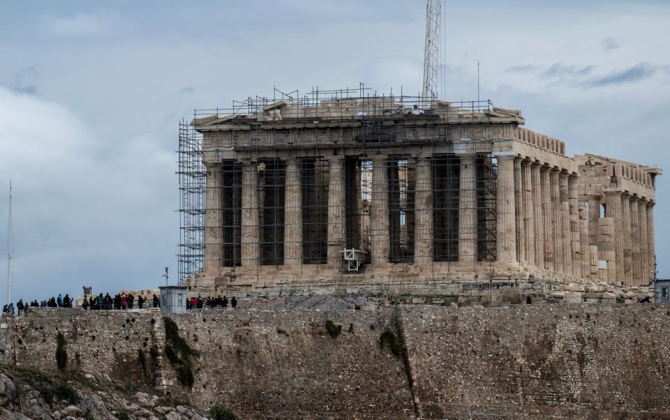 The Parthenon in Athens