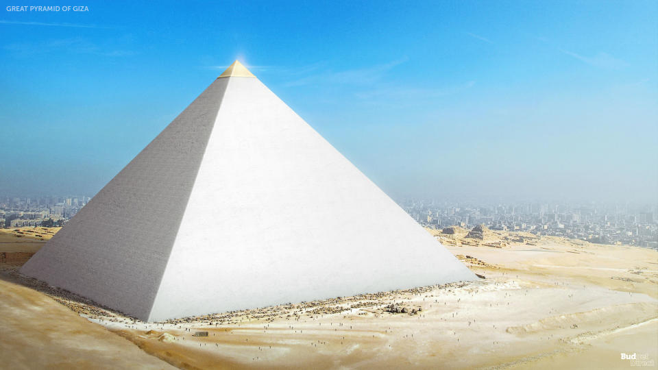 Gran Pirámide de Guiza (ANTES)
