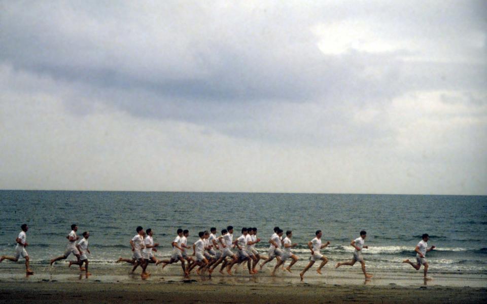 The opening scene of Chariots of Fire, featuring Vangelis's celebrated music - Moviestore Collection/Alamy 