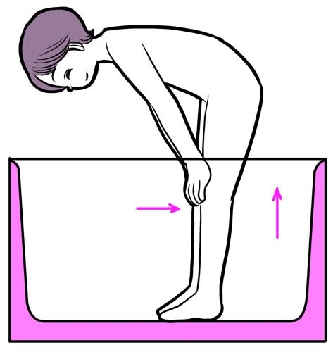 膝蓋舒緩運動