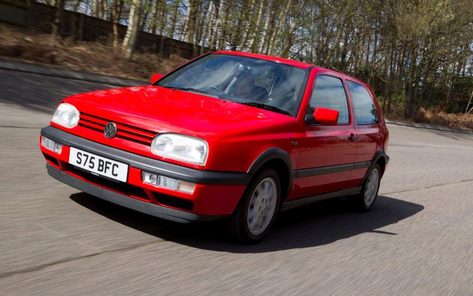 Golf GTI in red - Credit: Jeff Gilbert