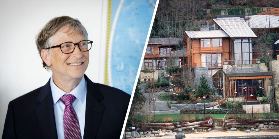 Bill Gates' Trampoline Room
