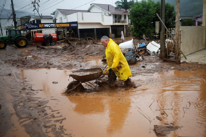 Flooding due to heavy rains in Rio Grande do Sul