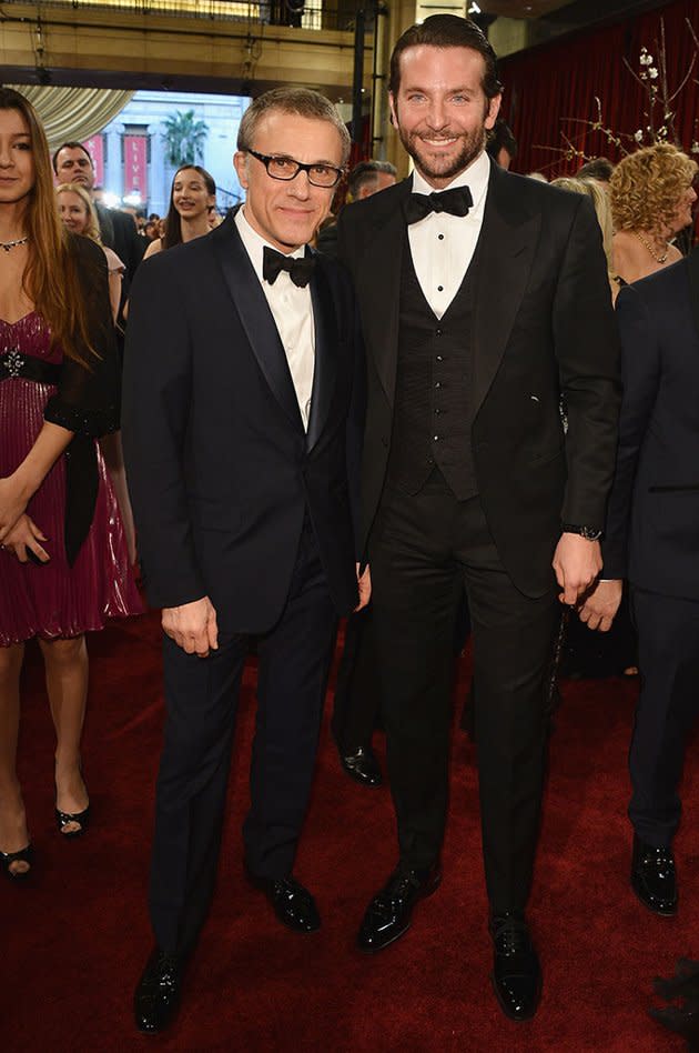 Christoph Waltz et Bradley Cooper