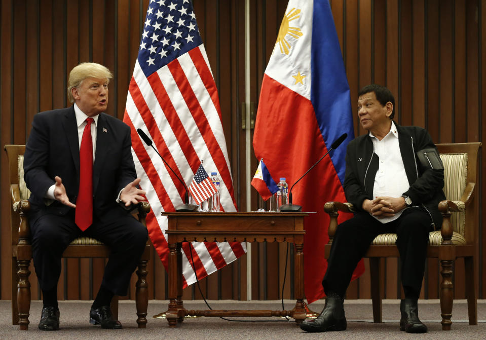 Trump y Duterte, lo que no viste del encuentro entre dos de los líderes más polémicos del mundo