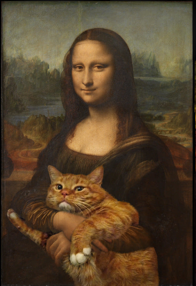 <em>The Mona Lisa</em>, by Leonardo da Vinci, as reimagined by Russian artist Svetlana Petrova   