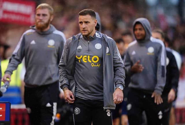 Sheffield United’s Billy Sharp before the game at Nottingham Forest's City Ground