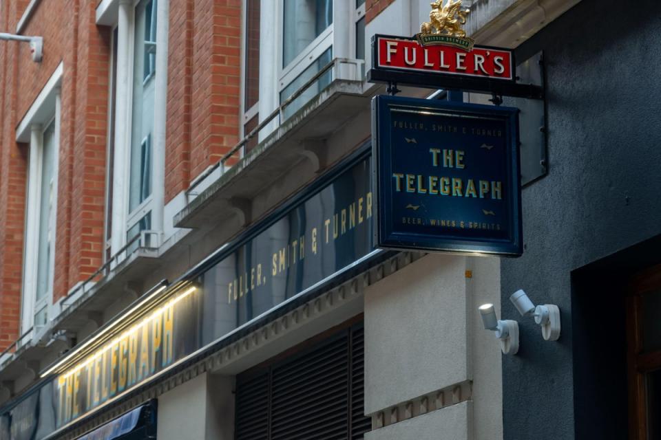 Fuller’s has said its energy bills will jump £10 million without Government support (Alamy/PA)