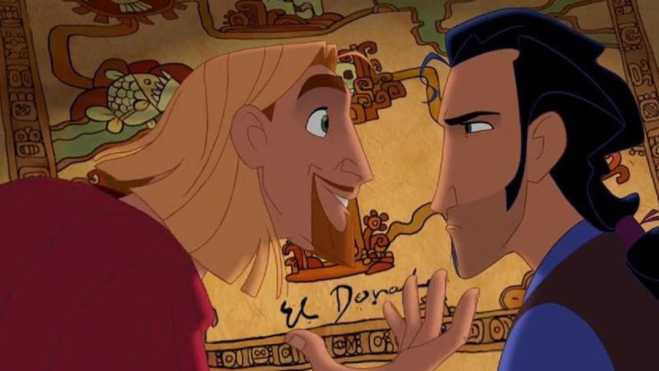 Kenneth Branagh and Kevin Kline in The Road To El Dorado