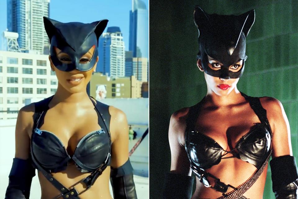 Saweetie and Halle Berry Catwoman