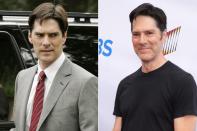 Thomas Gibson played troubled workaholic Aaron Hotchner for seasons 1 through 12. Gibson, 57, was fired from the show following a physical altercation on set. “I feel like it took years to make a good reputation and a minute to damage it,” the actor <a href="https://people.com/tv/criminal-minds-thomas-gibsons-side-of-the-story-about-that-kick/" rel="nofollow noopener" target="_blank" data-ylk="slk:told PEOPLE in 2016;elm:context_link;itc:0;sec:content-canvas" class="link ">told PEOPLE in 2016</a> of the incident, which involved a disagreement between him and writer-producer Virgil Williams. “My pride and reputation are hurt, but in the end I know the good work is what people will remember,” he said. “I just need more opportunities to do good work and be a good guy.”