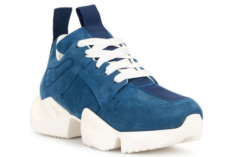 unravel project, blue, chunky sneakers