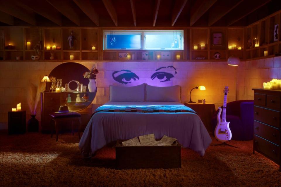 The Purple Rain House is part of the Airbnb Icon marketing blitz.  Eric Ogden