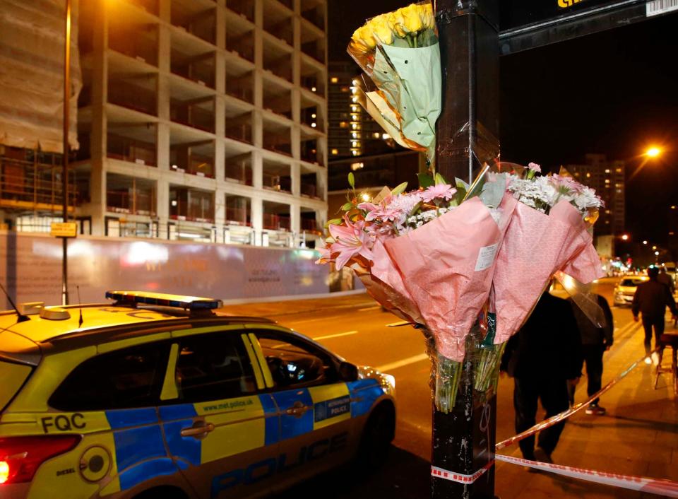 Flowers were left at the scene (NIGEL HOWARD ©)