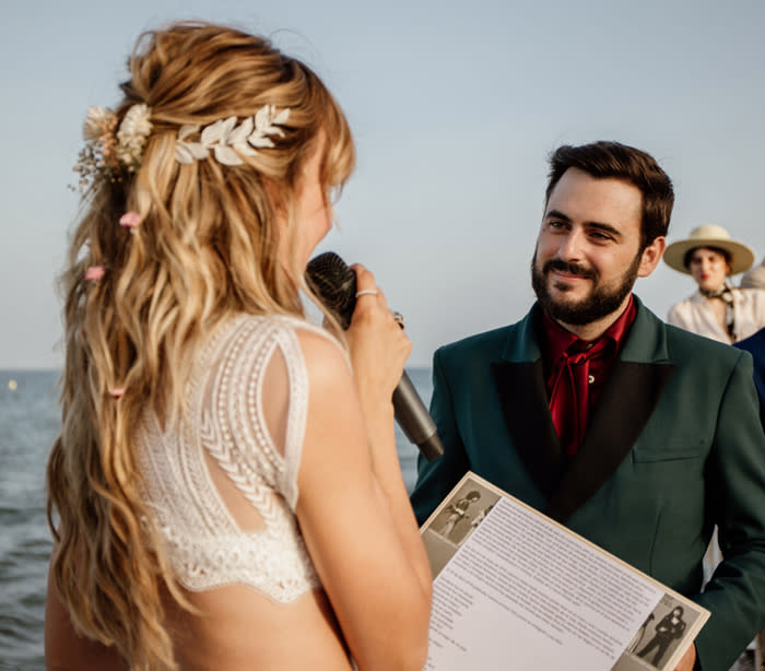 Andrea Guasch comparte con ¡HOLA! las fotos de su boda