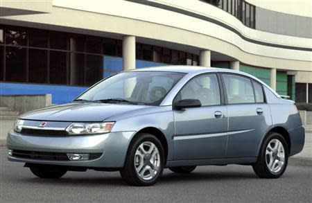 A 2004 Saturn ION sedan is seen in an undated publicity photo. REUTERS/Handout via General Motors